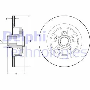 Store code: BG9136RS for rear brake disc bearing MEGANE II 2,0 16V TURBO RS 5 wheel bolt