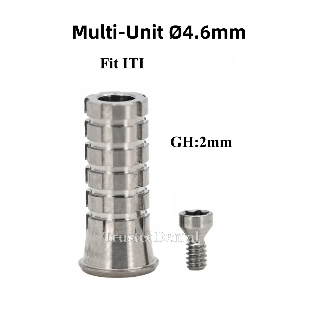 Dental Titanium Sleeve Temporary Cylinder Multi-Unit Abutment for ITI straumann System