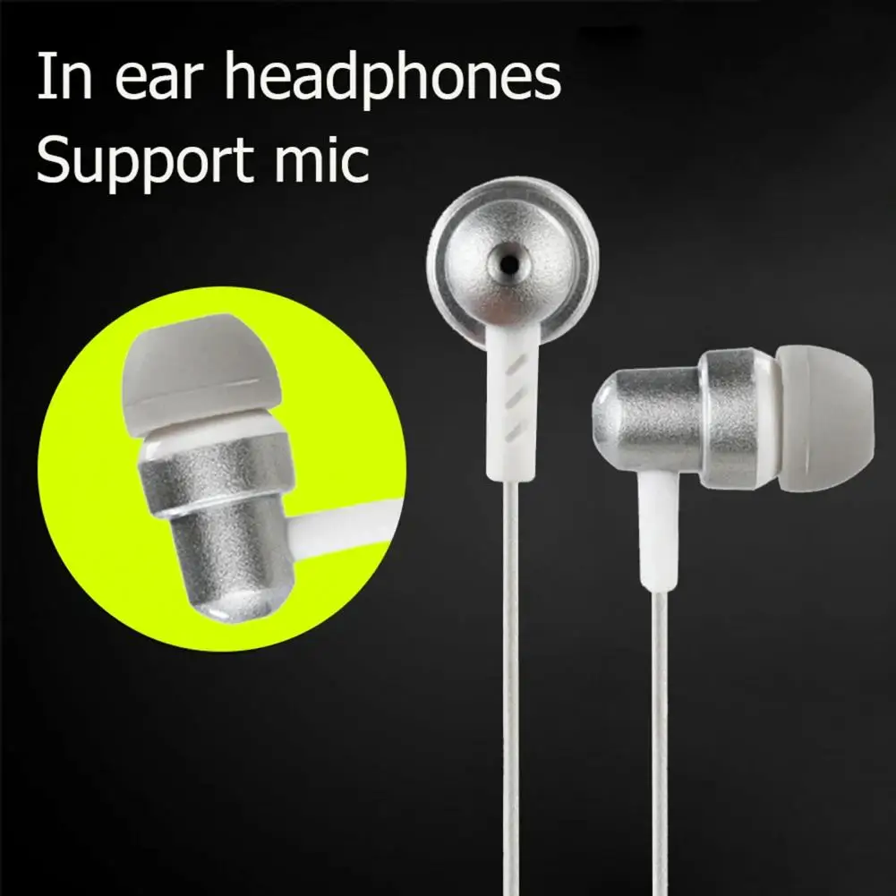 High In-ear Headphones Hifi Hd-compatible In-ear Headphones High-frequency Wired In-ear Sports Headphones with Mic for Hifi Hd