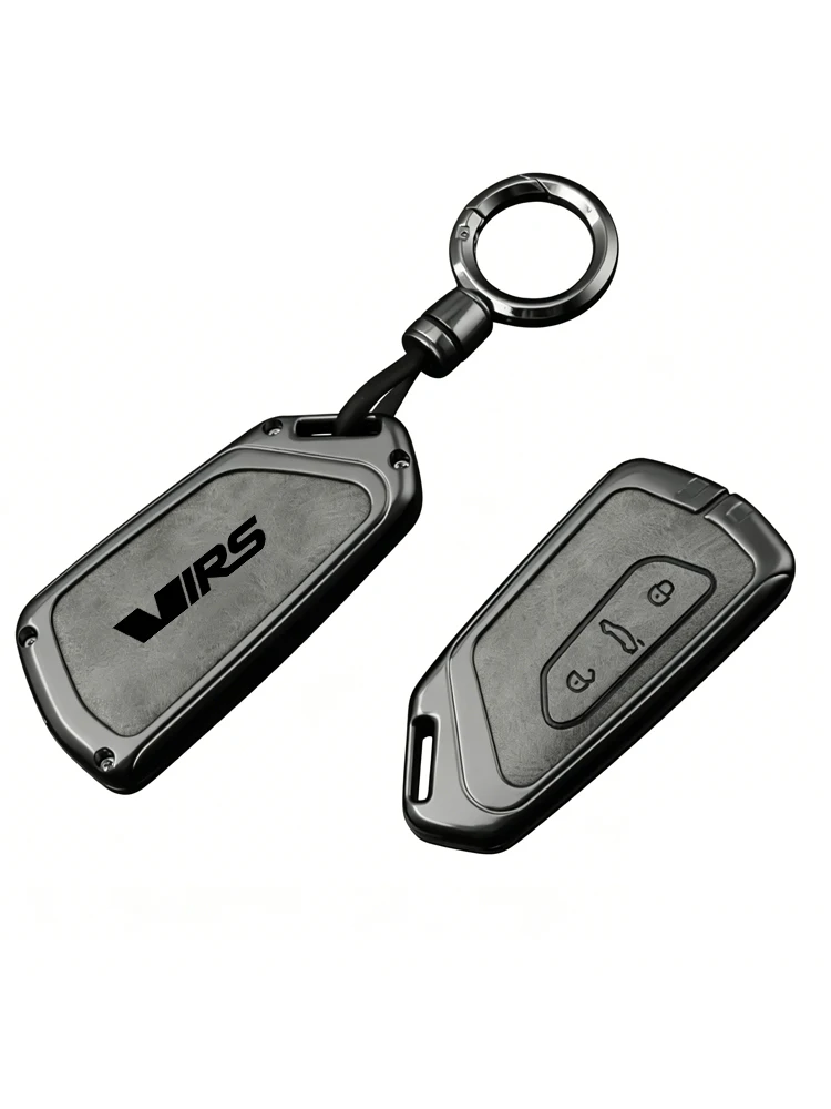 Etui na kluczyk samochodowy, do Skoda VRS Octavia Kamiq Kodiaq Karoq RS Superb Fabia Rapid, pokrowiec na kluczyk zdalnego sterowania, akcesoria samochodowe — 2
