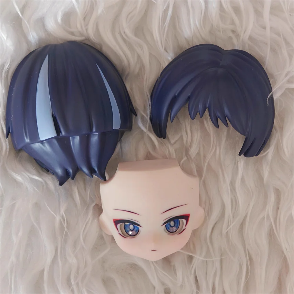 

BJD Head Shell Game Genshin Impact Scaramouche Wanderer Role Cos Handmade OB11 Hair Paint Detachable Toy Hair Plate Cosplay