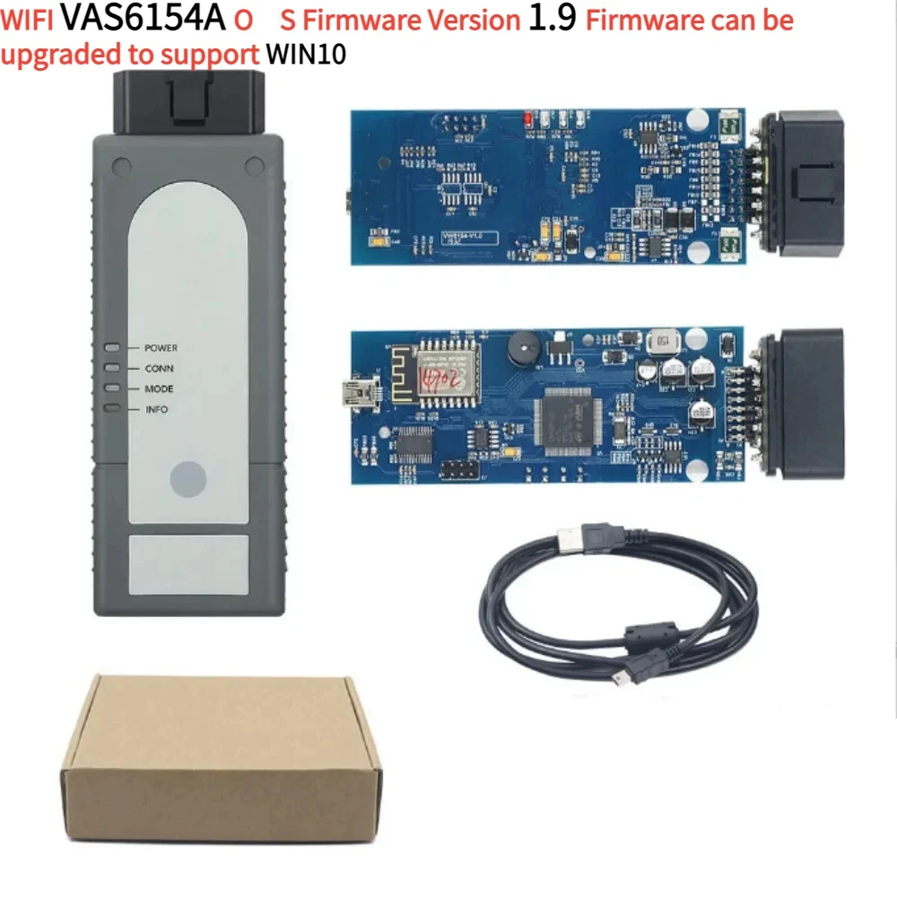 Lo último en herramienta de diagnóstico OKI 5054A 7,2,1 Keygen Bluetooth AMB2300 5054 Chip completo compatible con UDS WIFI para coche y VAS6154A/B y VNCI6154A