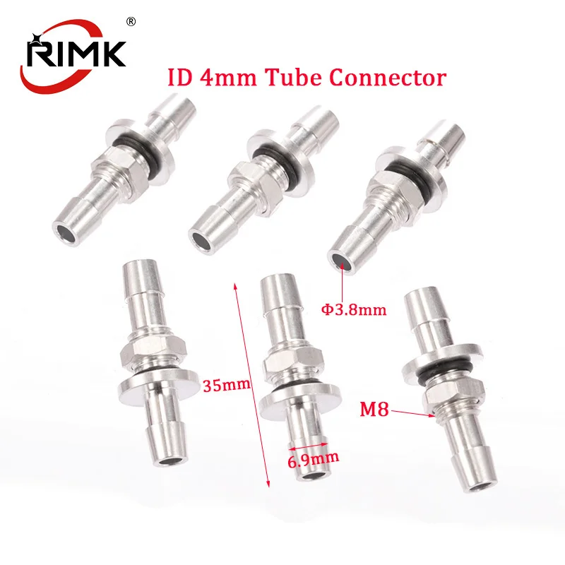 

RC Boat Aluminum M8 L35mm Fuel Nozzle Suitable for ID4mm Water Cooling Tube to Extend Parts