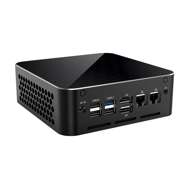 XCY-Mini PC AMD Ryzen 5 6600U R7 7840HS R9 7940HS, 2 emplacements DDR5, 2 SSD M.2, PICE4.0, Windows 11, WiFi6, BTpig, Type-C, USB 4.0, 8K