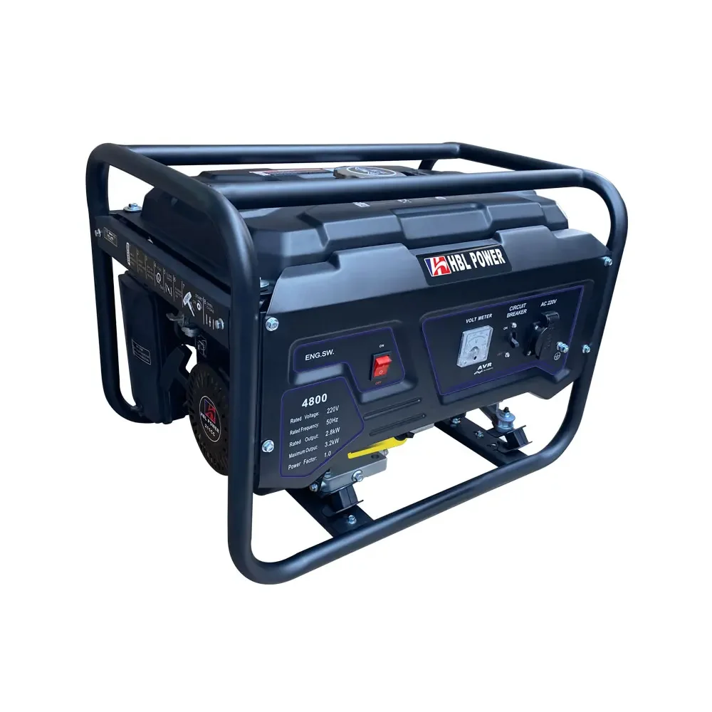 Portable Gasoline Electric Generator for Home Standby 2KW 3kw 4kw 5kw 6000w 8000 Watt 220V Automatic Voltage Regulator 50/60HZ