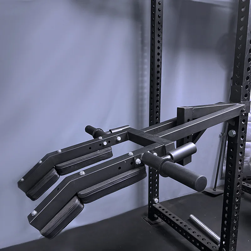Hack Squat Shoulder Press Rack Multi-Function Attachment for Power Cage Glutes Hamstrings Quadriceps Home Gym Strength Equipment
