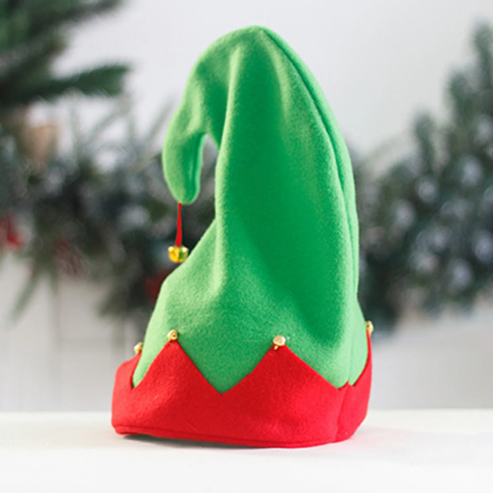 2025 عيد الميلاد قزم قبعة عيد الميلاد أجراس حفلة قبعة زي اكسسوارات للكبار ليلة رأس السنة الجديدة سانتا قبعة تأثيري صور الدعامة الهدايا #4