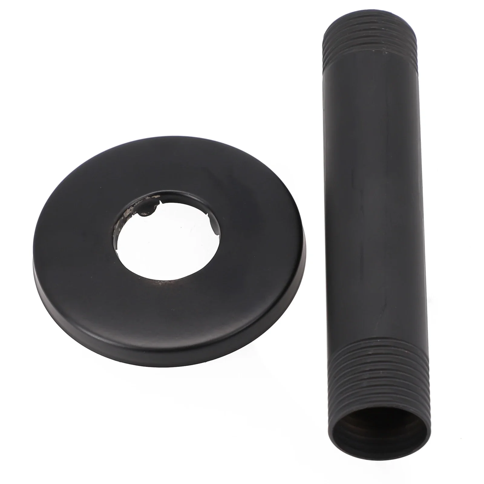 Stylish Matte Black Shower Bracket, 10 30cm Length, Easy To Install, Sturdy Construction, Ensures Leak Free Performance