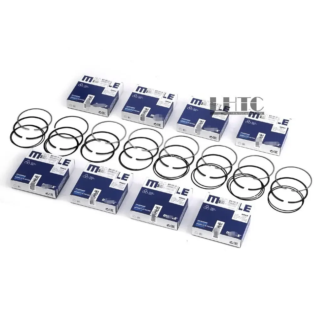 8pcs Piston Rings Set Φ97mm STD 1130300324 1130300424 For mercedes-be C55 SLK55 AMG W203 5.4 M113 08-106300-00