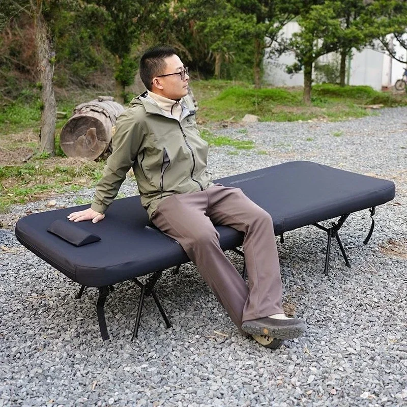 Cloud Suspended Bed Outdoor Camping Portable Folding Bed High Elastic Brushed Inflatable Mattress Off the Ground Inflatable Bed