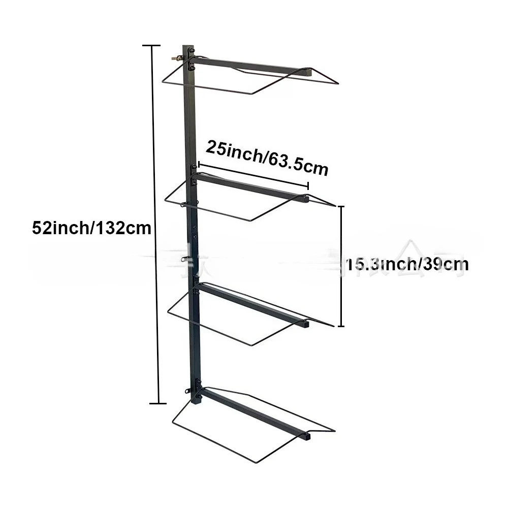 Supply Chain Heavy-duty Wall-mounted Saddle Racks for All Horse Stallions