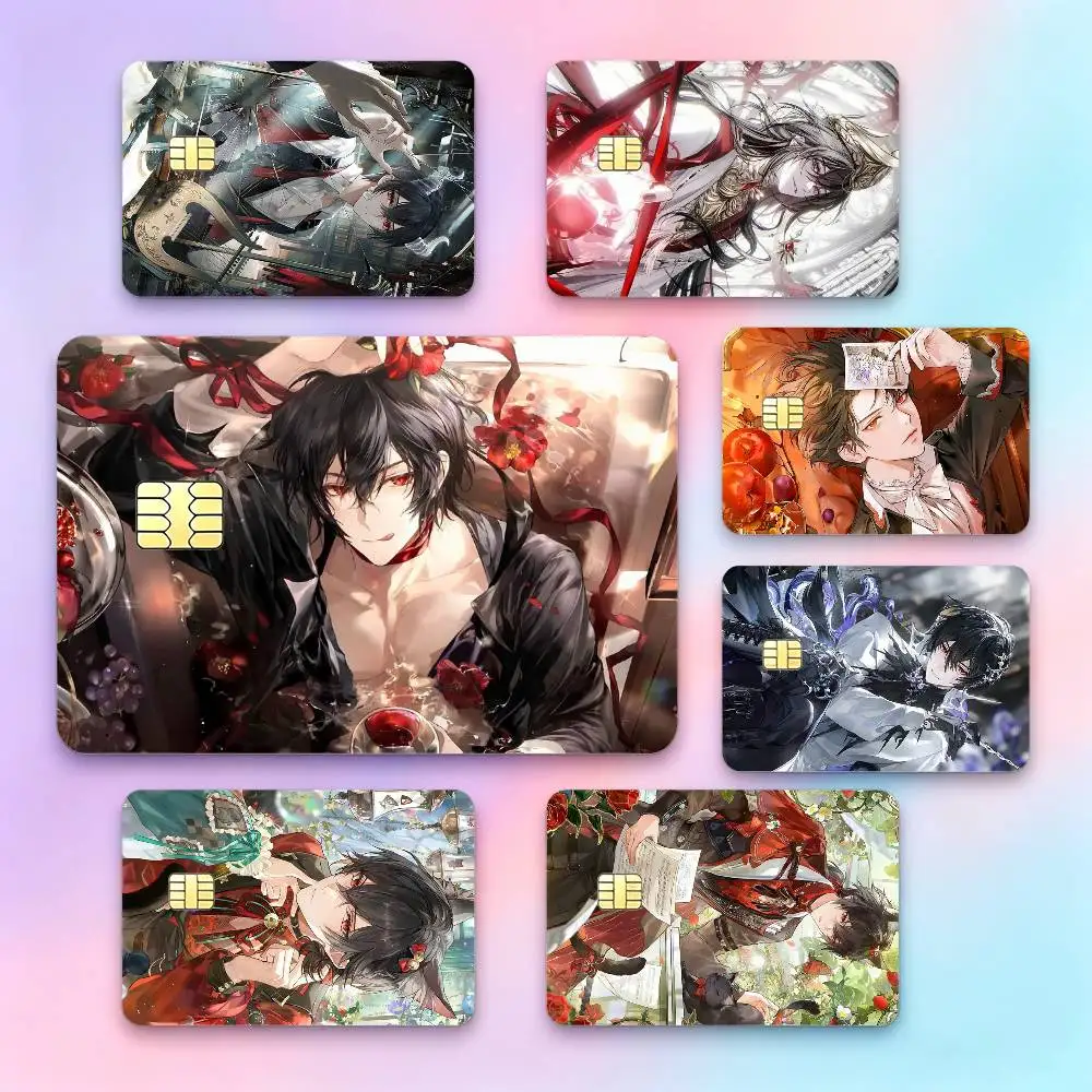 Otome Mobile Game F-For All Time A-Ayn Credit Card HD Stickers Small Chip Waterproof Sticker Game