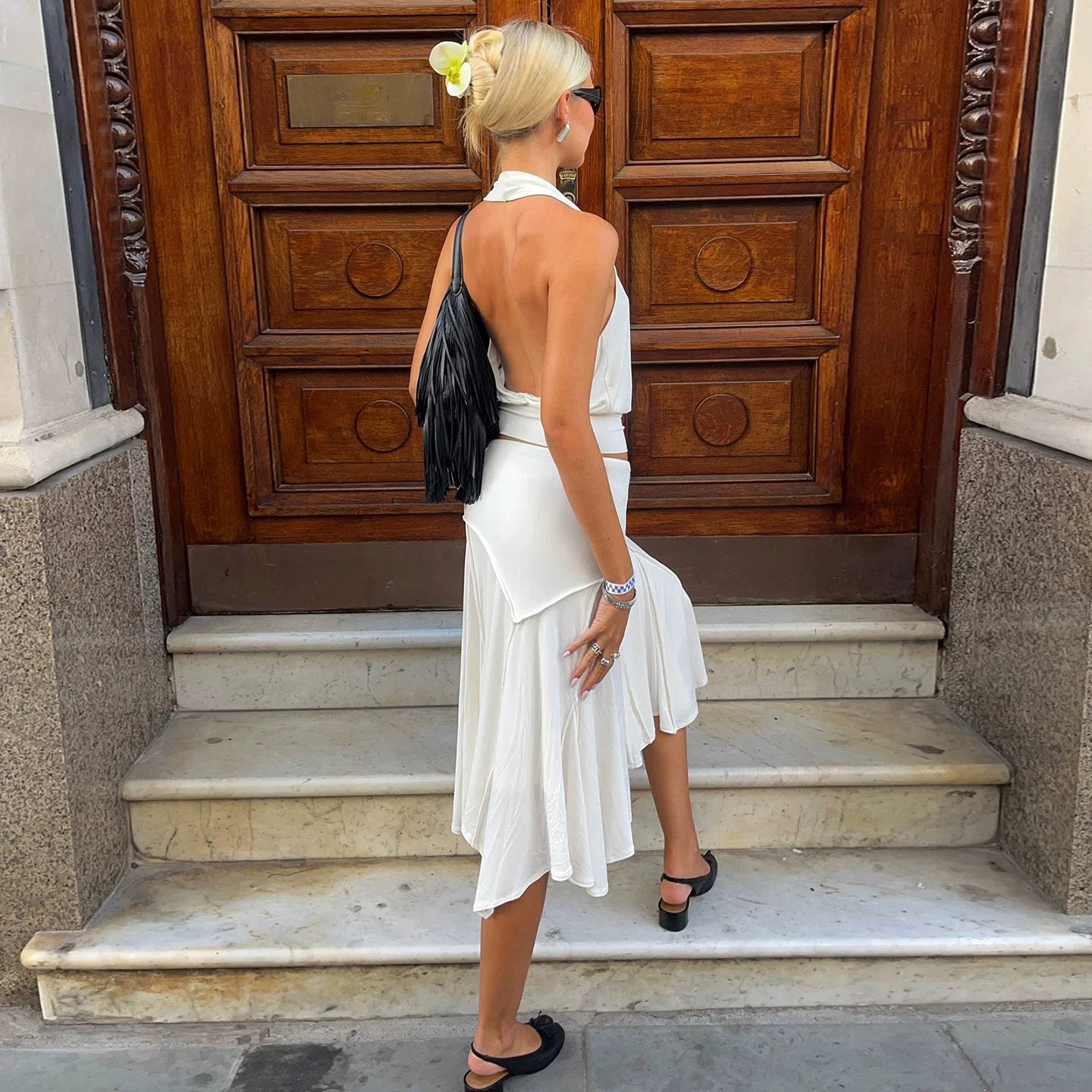 

Короткие юбки Y2K для женщин: в полоску, с завышенной талией, фасон «карандаш», для офиса, делового стиля, профессиональные, элегантные, изысканные, модные, милые