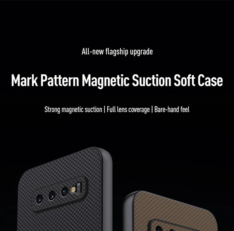 Für Samsung Galaxy S10 5G Hülle Luxus Auto-Magnethalter Handyhülle Für Samsung S10 5G TPU Silikon Stoßfeste Schutzhülle – Detail 1