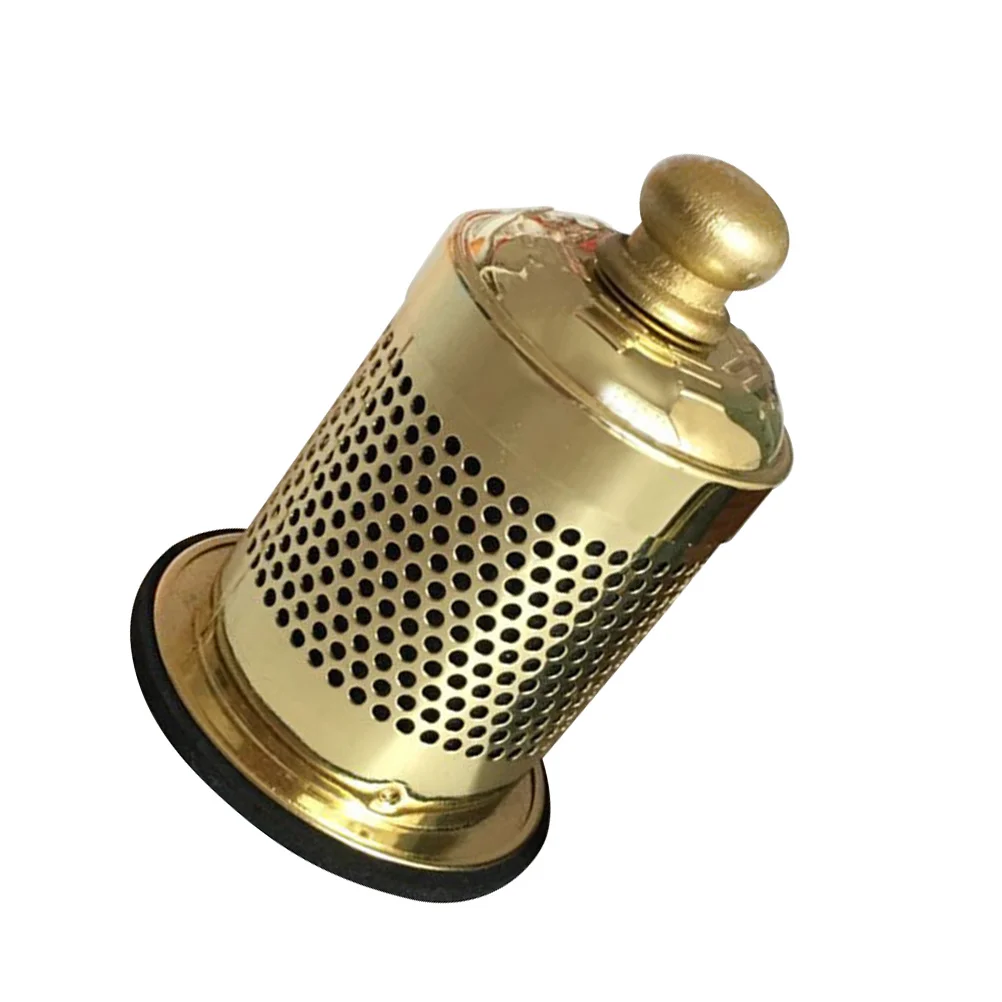 Moxibustion Box Moxa Cone Burner Instrument Heat Tank for Tendonitis Massagerc Golden Holder