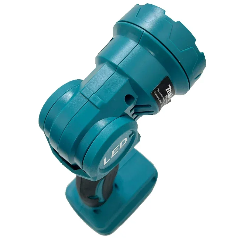 Makita-luz LED de trabajo inalámbrica, linterna recargable con batería de 18V, herramientas eléctricas para interiores y exteriores, herramienta de reflector nocturno