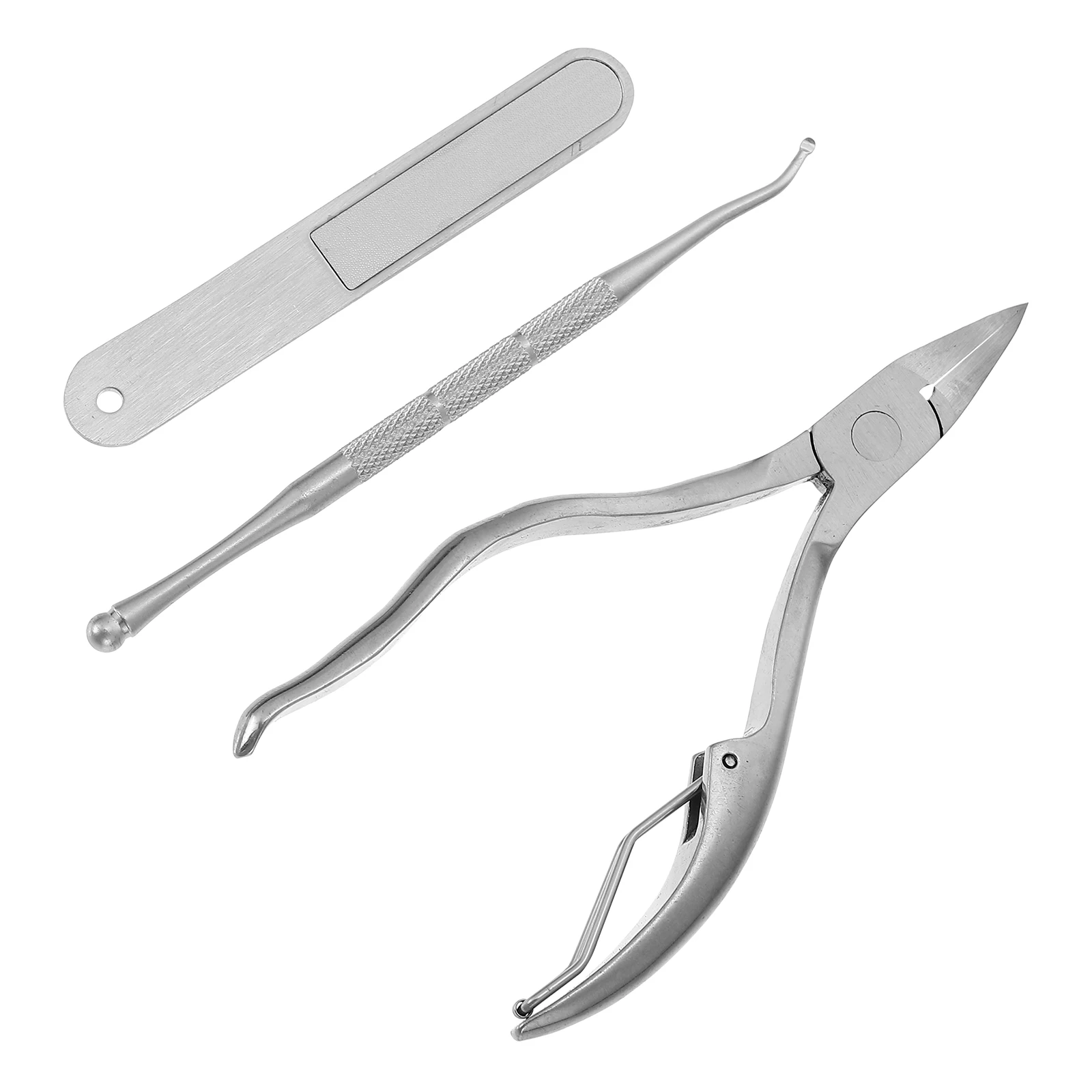 

Stainless Steel Ingrown Nail Trimmer Pedicure Kit Multi Functional Nail Manicure Tool Set Clippers Nippers Toenail Care