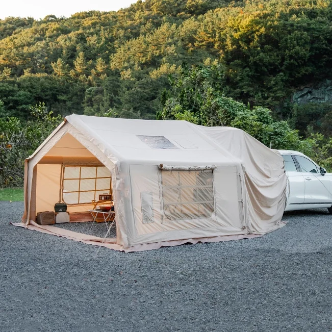 

10.0 Newest Family Camping Air Tent Outdoor Waterproof Inflatable Tent Easy Set up