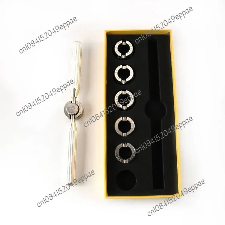 

Watch Repair Tool 5537 Watch Opener, Lid Opener, 6 Capsules for Opening The Back Cover with Fine Teeth