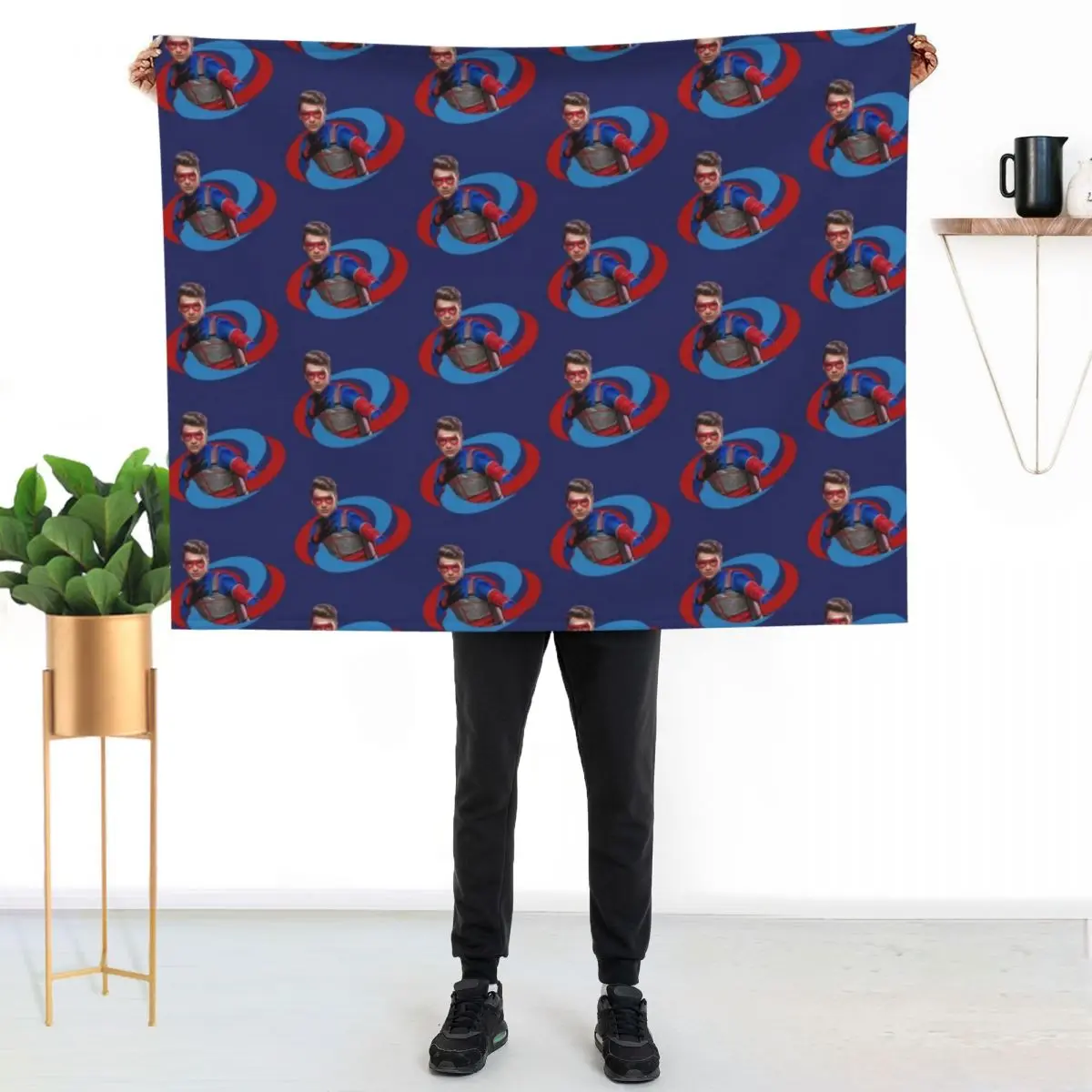 Kid Danger Logo 2.0 Throw Blanket Bed linens Summer Sofas Cute Comforter Flannels Blankets