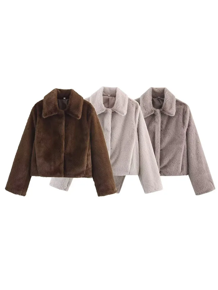 HH امرأة جديدة أزياء الخريف جولة الرقبة طويلة الأكمام واحدة الصدر جيب الديكور معطف الإناث عارضة الشارع نمط معطف #6