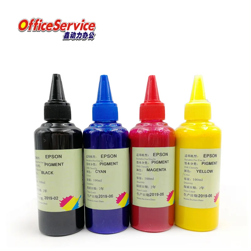 

Universal Pigment Ink specialize, water proof Ink, Compatible For Epson XP-2100 2105 R270 R290 WF-7110 7610 all desktop Printer