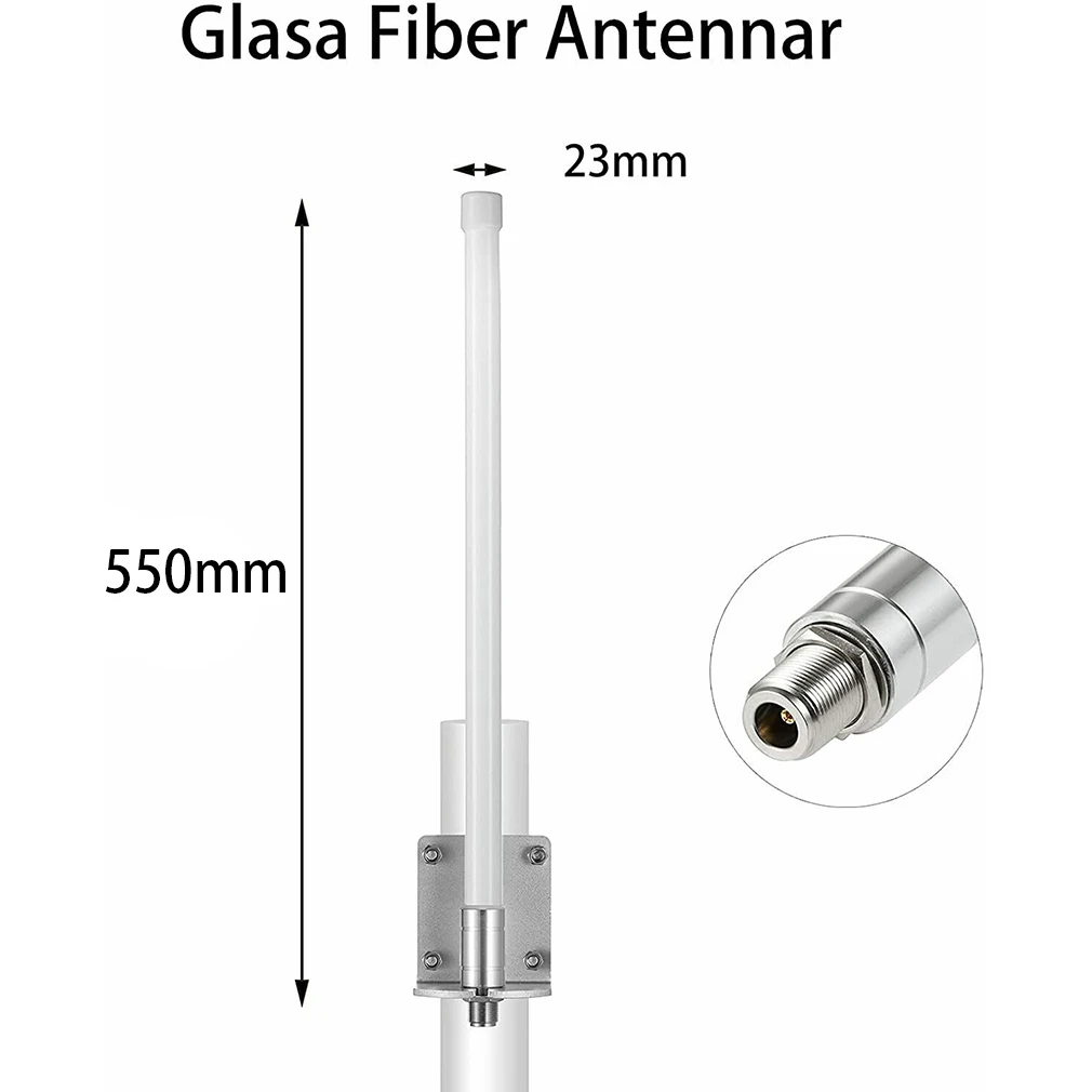 Imagem -06 - Antena do Mineiro do Hotspot do Hélio 812dbi Exterior Us915mhz Eu868mhz Rak Nebra Bobcat 300 Mntd Hnt