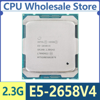 Intel Xeon E5-2658V4 E5 2658 V4 Processor SR2NB 2.3Ghz 14 Core 105W Socket LGA 2011-3 CPU