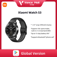 Global Version Xiaomi Watch S3 1.43” AMOLED AII -New MIUI Watch OS 486mAh battery Advanced health detection