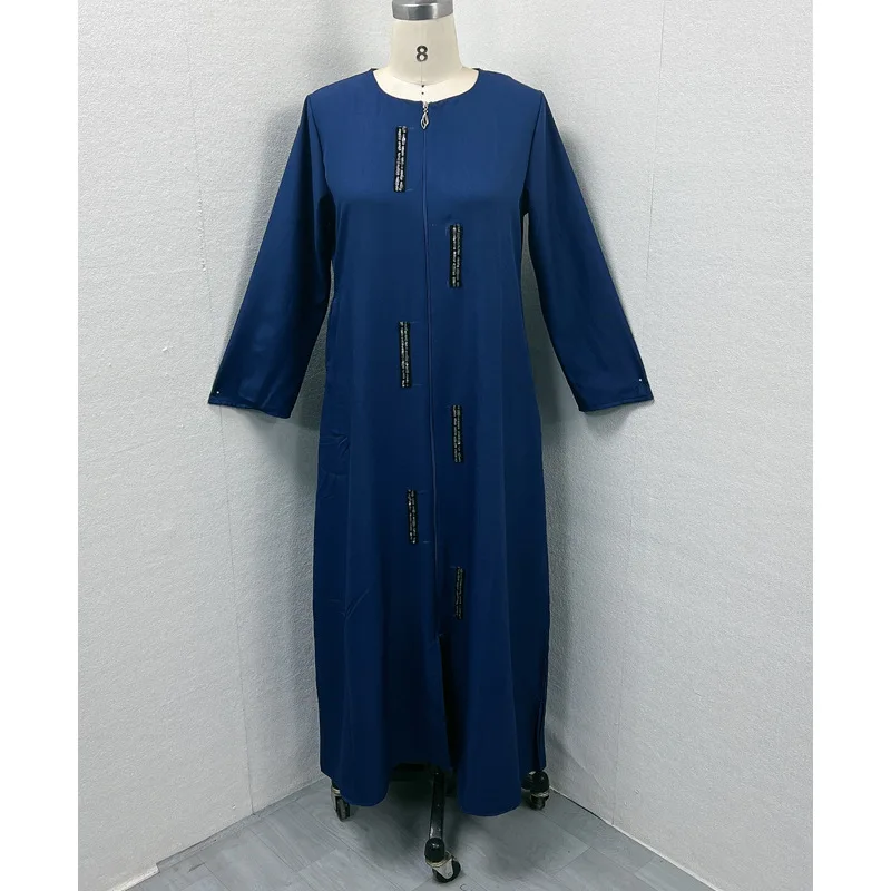 Muslim Open Abaya Dress for Women, Cardigan Robe, Open Abaya, Islamic Clothing, Ramadan Indian, Middle East, Dubai, Turkey