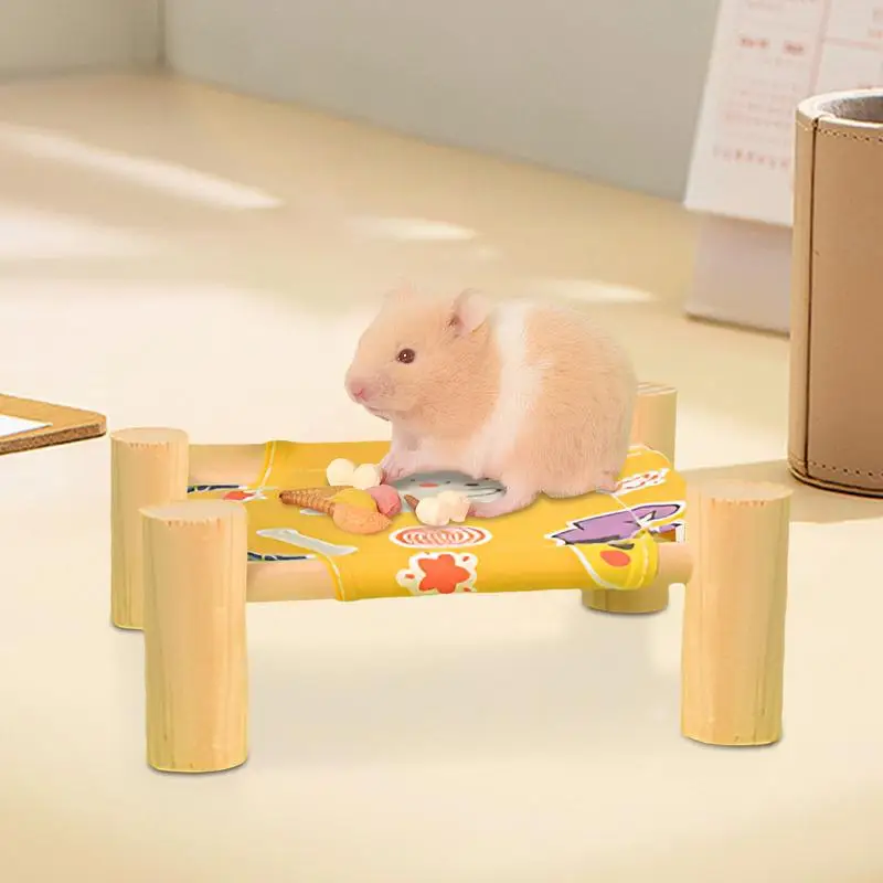 

Small Animal Hammock Pet Cage Soft Bed Washable Detachable Breathable Hamster Mice Hammock For Chinchilla Parrot Sugar