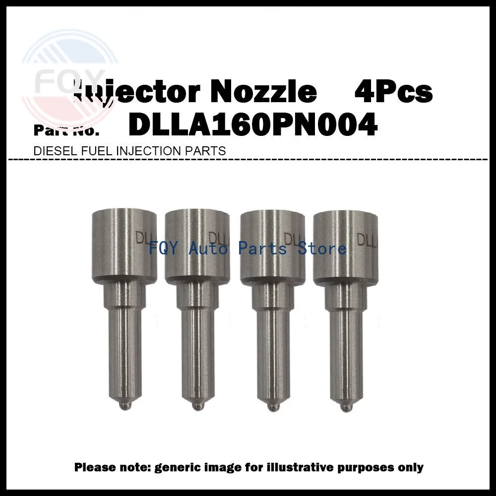 

4 высококачественных топливных форсунки 105017-0040 DLLA160PN004 для MITSUBISHI Fuso Canter 4D31