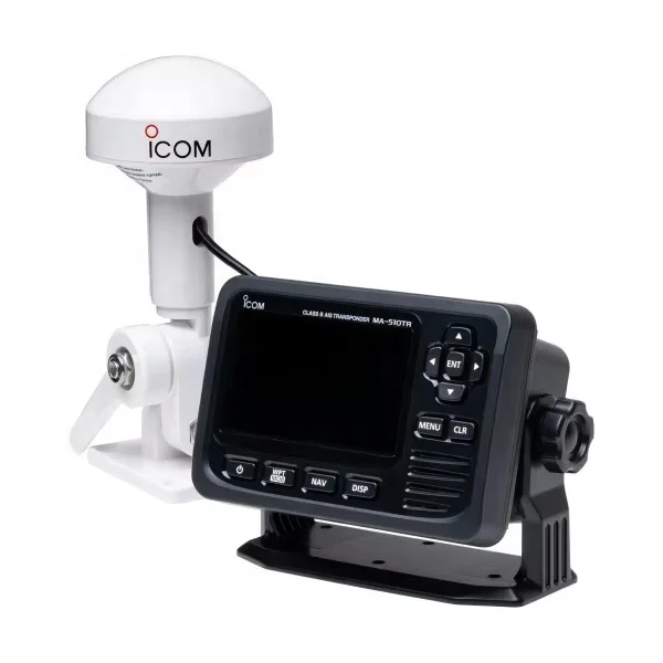 

IC MA-510TR VHF Marine Transceiver ICOM AIS Transponder with Display and GPS Antenna CLASS B AIS TRANSPONDER
