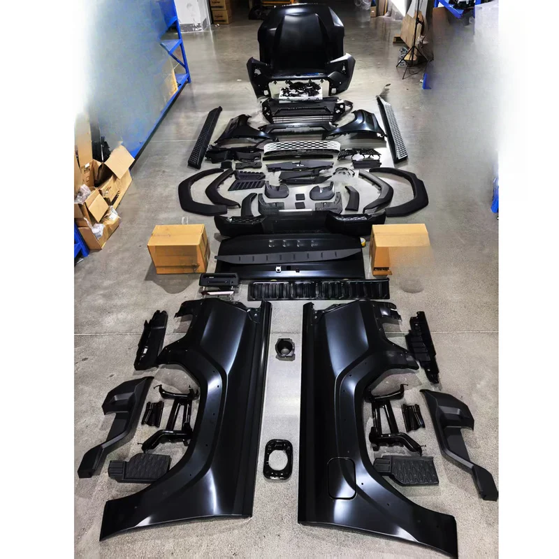 High Quality 4X4 Pickup Facelift Body Kit 2015-2025 Upgrade To 2026 Style, Bumpers Lights Hood Fenders Mod Parts