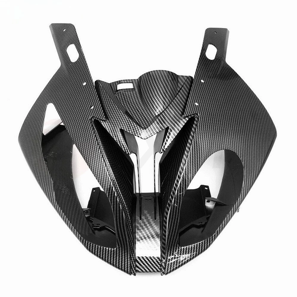 Carbon Fiber Pattern Headlight Cowl Fairing for BMW S1000RR 2015 2016 2017 2018 Front Lamp Cover Panel