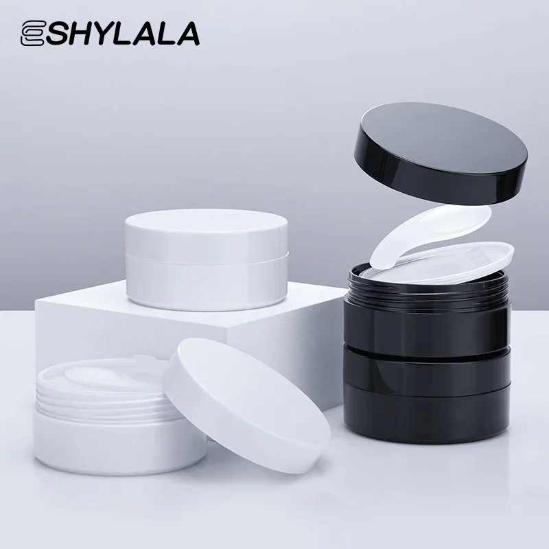 Bouteilles vides rechargeables pour crème pour le visage, pot de Lotion pour les yeux, récipient cosmétique, masque pour les yeux, Patch, outil de maquillage, 1 pièces