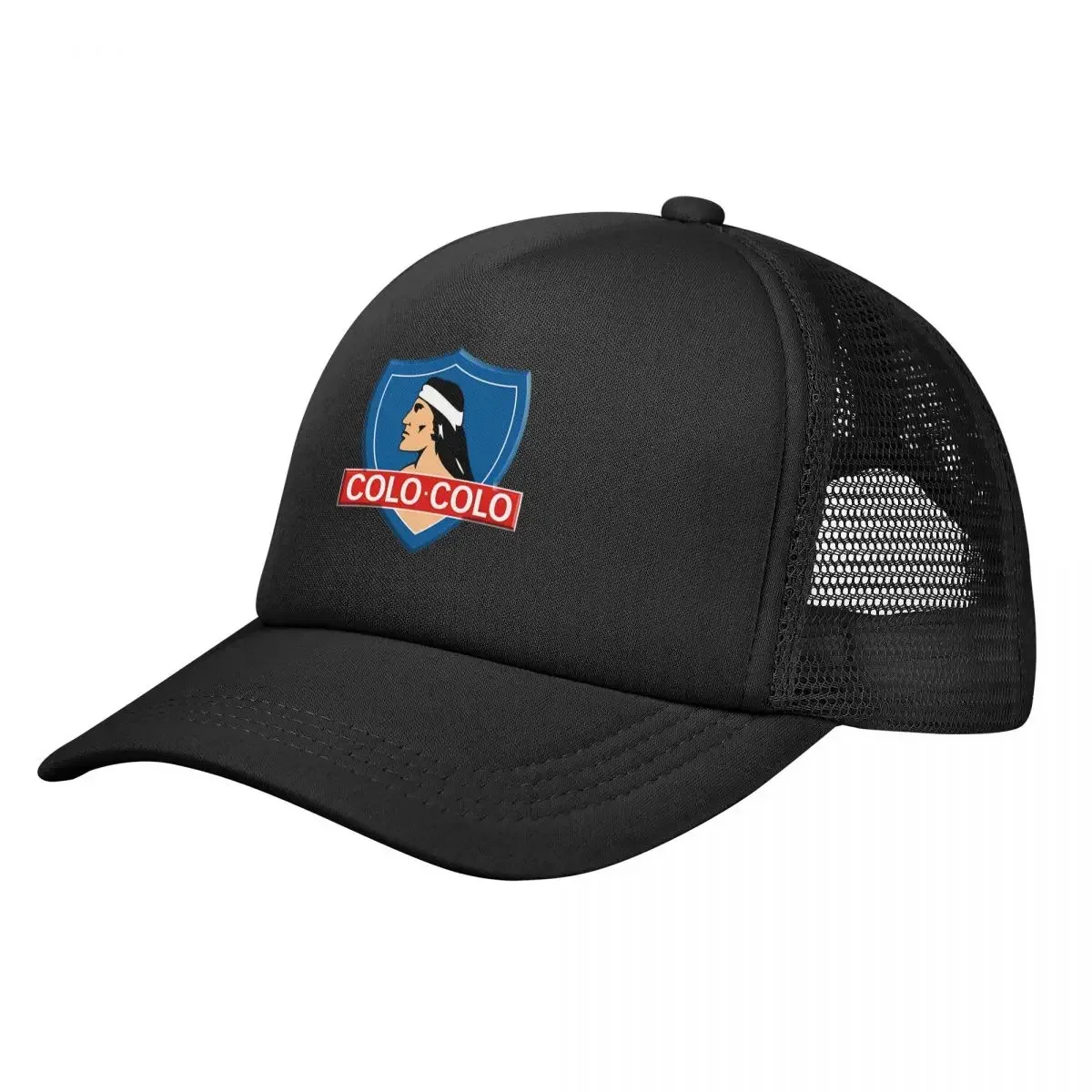 My City My Colours Santiago Chile Colo-Colo Trucker Hats Adult Fitted Sun Hats Adjustable Snapback Caps Mesh Baseball Cap