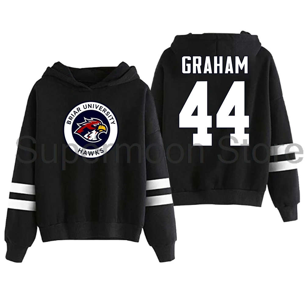 Off Campus Briar University Hoodie 2026 Sport Tv Show Pocketless Parallel Bars Sleeve Streetwear Women Men Hooded Sweatshirt