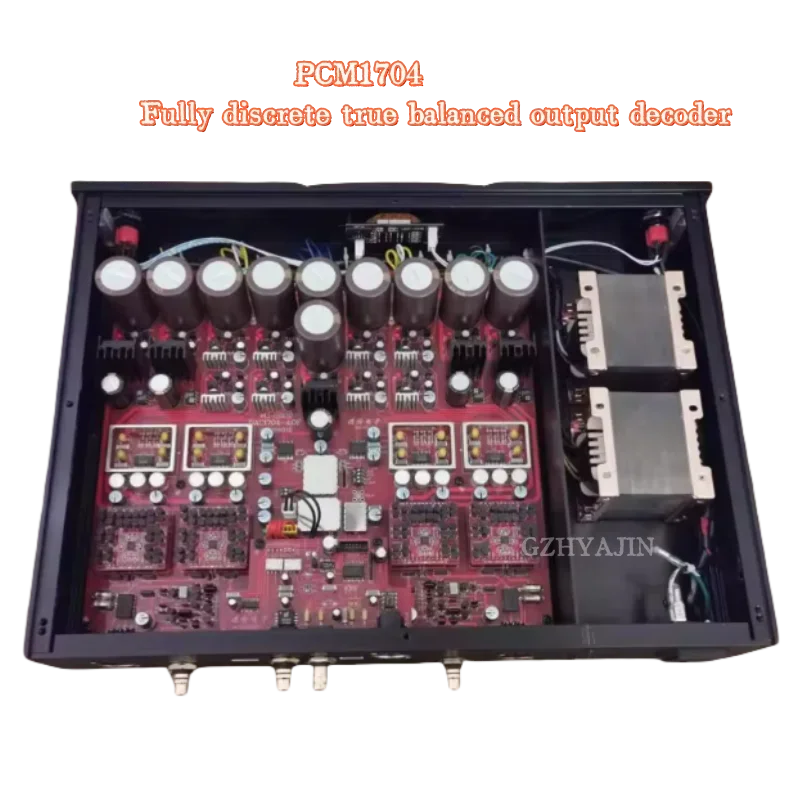 PCM1704 fully discrete true balanced output decoder integrated design circuit architecture signal input