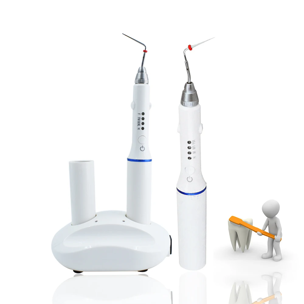 High Quality Wireless Gutta Percha Obturation Pen Wireless Root Canal Filling Obturation Pen With Heat Tips nee dles