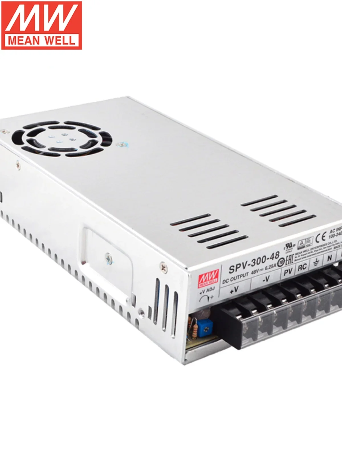 Mingwei SPV-300 Switching Power Supply 12/24/48 V 300W Adjustable Voltage (PV Regulation Requires External Voltage)