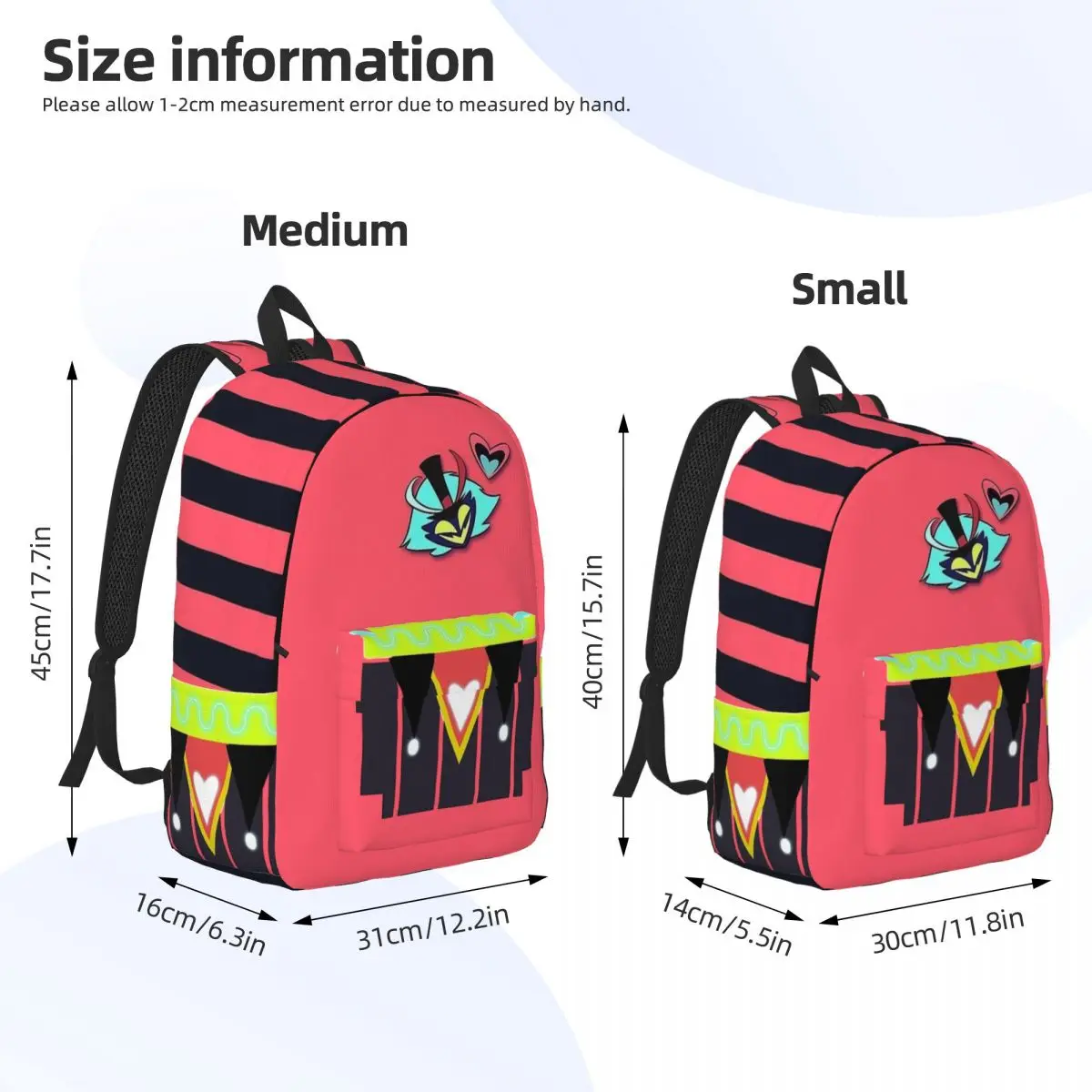 Helluvaed-Boss Cool Backpack Gift High School Business Daypack for Men Women Laptop Canvas Bags