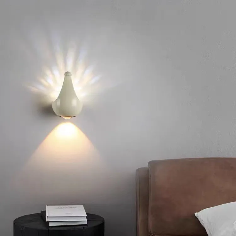 New Design Wall Lamp Hotel Corridor Aisle Background Decoration Bedroom Bedside Reading Creative Wall Lamp