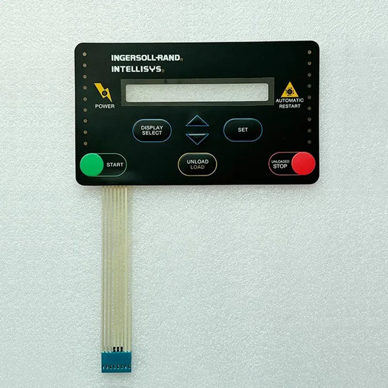 

Переключатель клавиатуры для 39817655 INGERSOLL RAND SSR15-100HP E66268 63604-10172GCE Мембранная клавиатура контроллера интеллекта