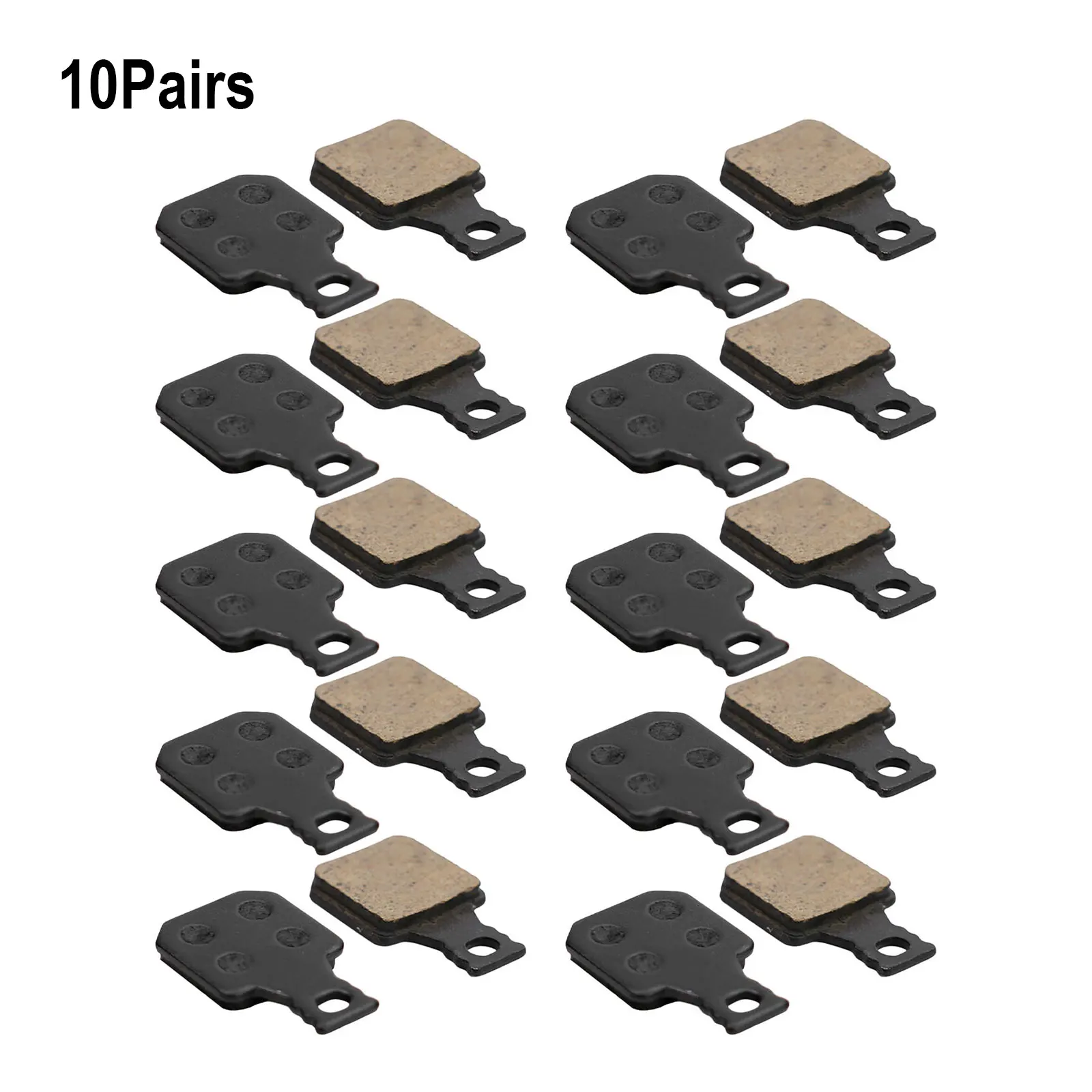 A Smart Choice in Cycling Accessories A Pack of Ten Bike Disc Brake Pads Tailored to Meet the Demands of Mountain Riders