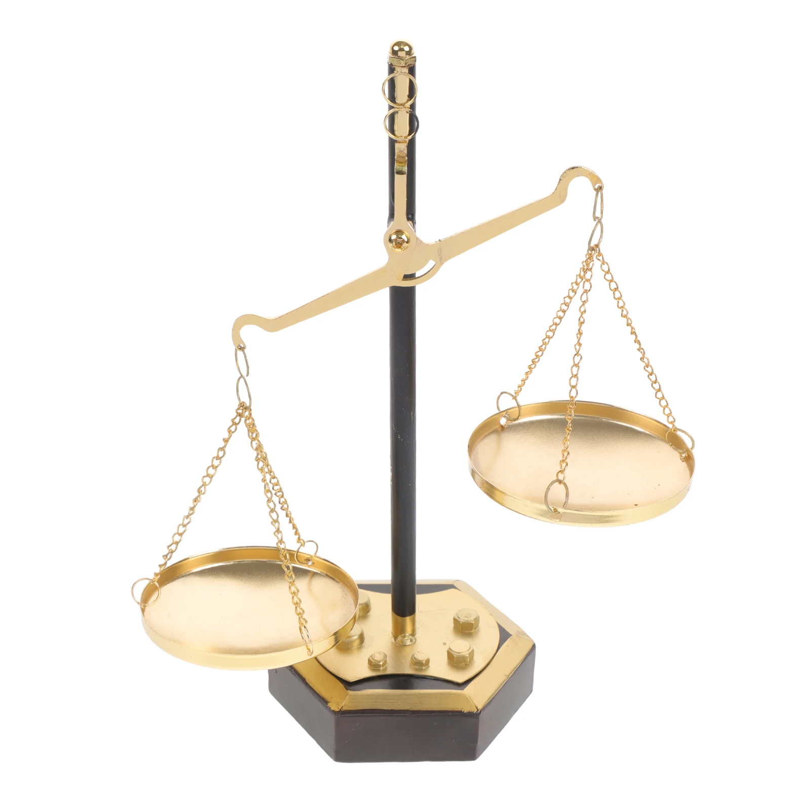 

Decorative Balance Scale Metal Table Decor Libra Inspired Office Desk Accessory Home Furnishings Living Space Accent