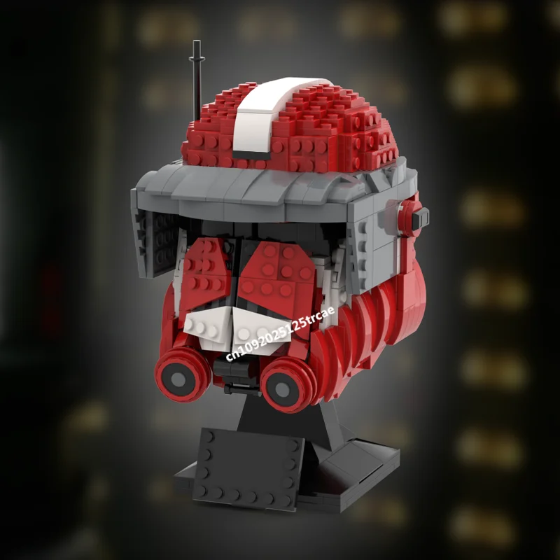 

New 754Pcs Famous Star Battle Movie Moc Commander Helmet Model Building Blocks Diy Creative Ideas Kids Toys Birthday Gifts