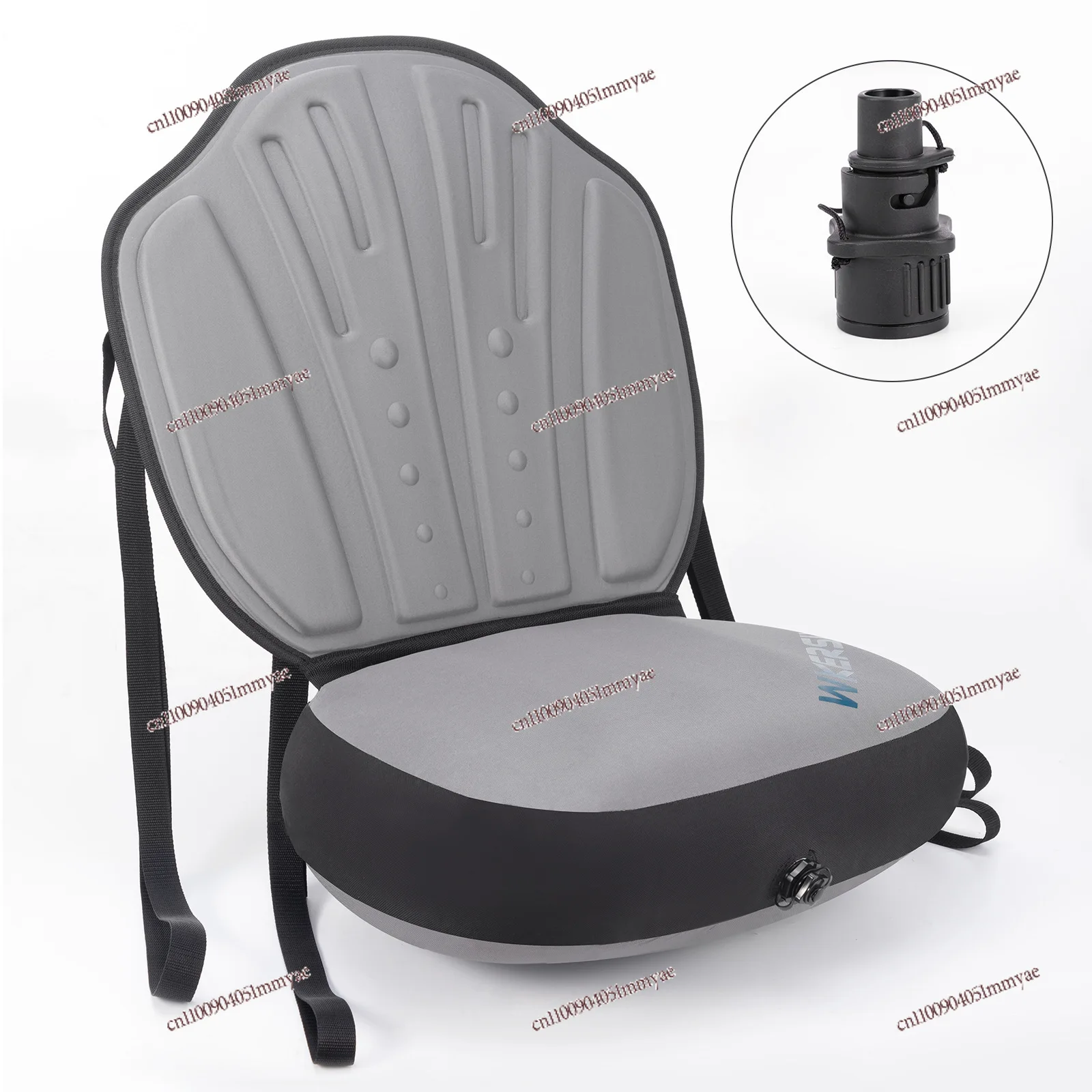 

PVC kayak inflatable backrest seat chair thickened waterproof seat cushion adjustable