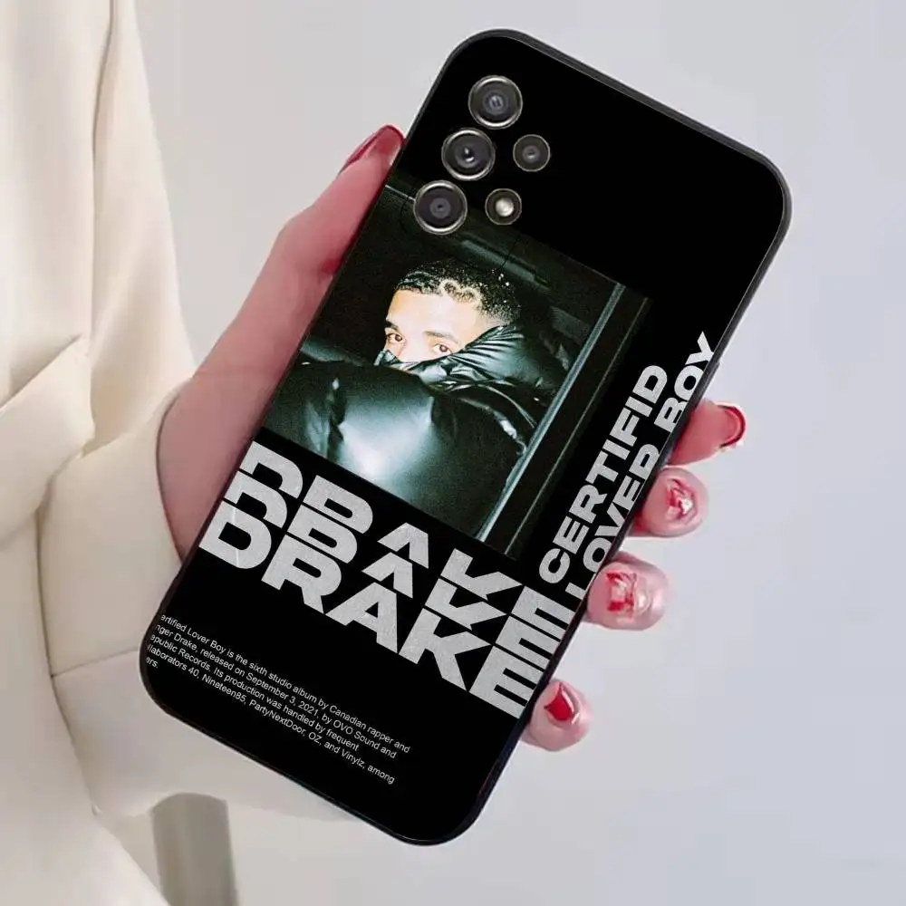 R-Rapper D-Drake Phone Case For Samsung S25,S24,S21,S22,S23,S30,Ultra,S20,Plus,Fe,Lite,Note,10,Black Cover