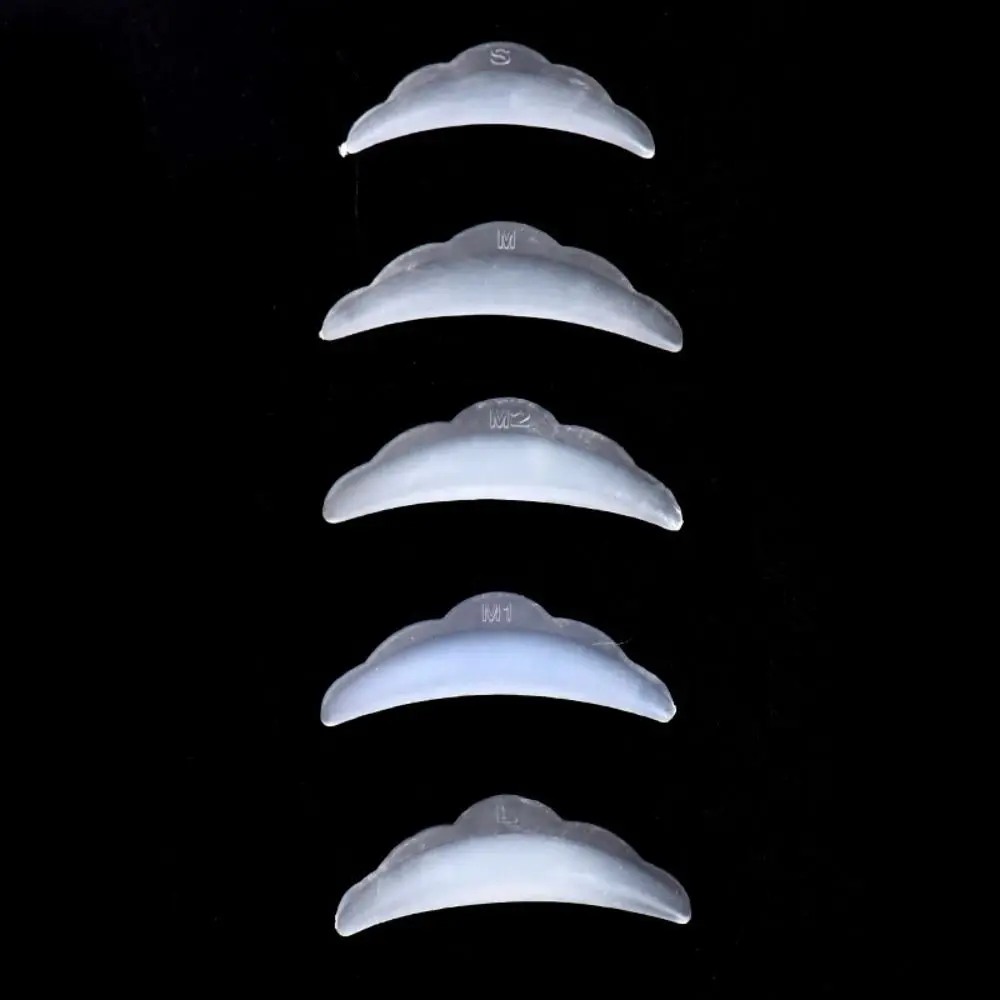 10Pcs Silicone Eyelash Perming Pads Eyelash Extension Reusable Eyelash Shims Lamination Pad Eyelashes Perming Curler Rods
